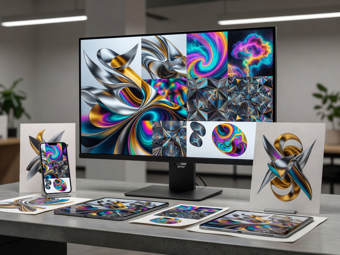 Midjourney AI Graphic Design Showcase for Influencers