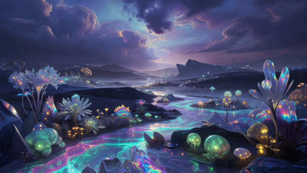 Midjourney v6 Generated Digital Artwork Banner